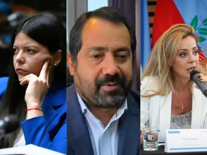 Orozco, Coraita y Royón. Senadores electos por Salta.