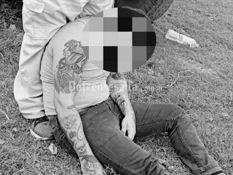 Federico Villagra tras ser agredido el 23 de noviembre de 2025.