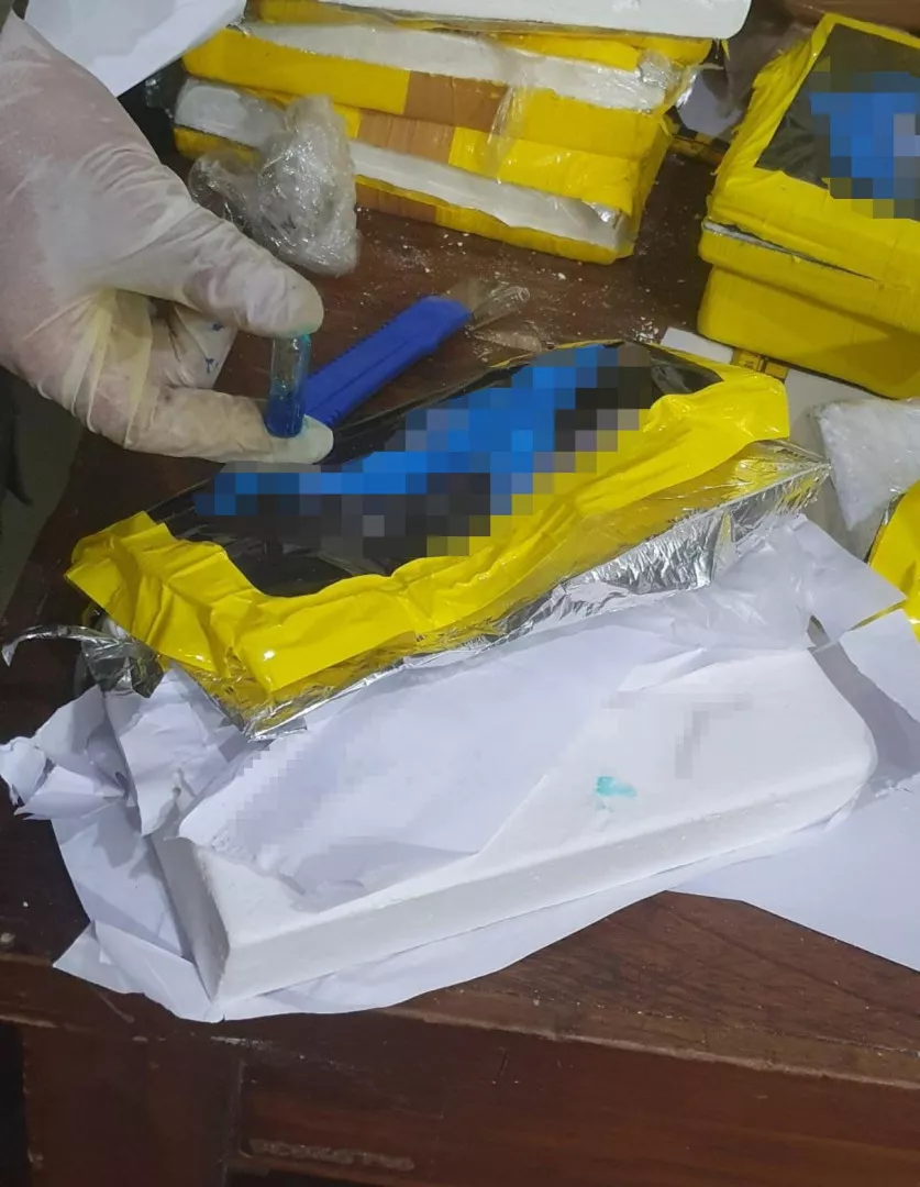Secuestro cocaína