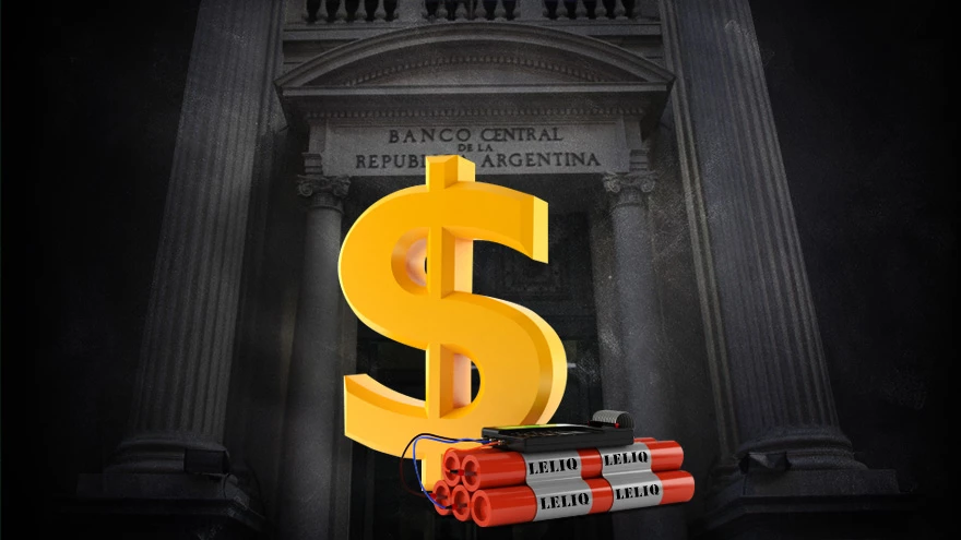 Bomba en el banco Central
