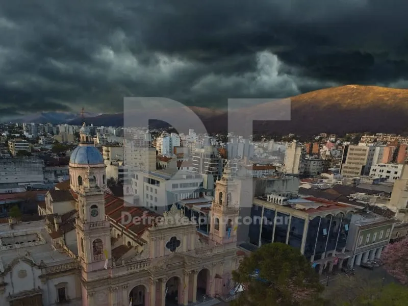 Posibles lluvias en Salta para la procesión del Milagro. 