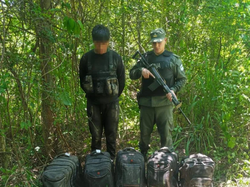 61 kilos de cocaina secuestrados en Tartagal.  