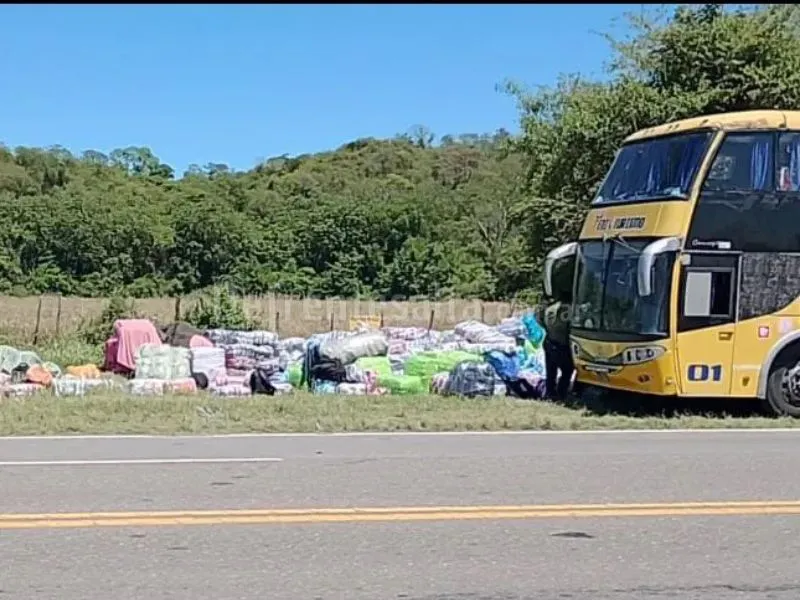Tragedia en Metán: El colectivo involucrado.
