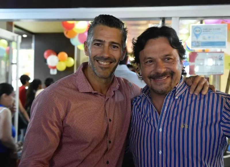 Gastón Galindez y Gustavo Sáenz