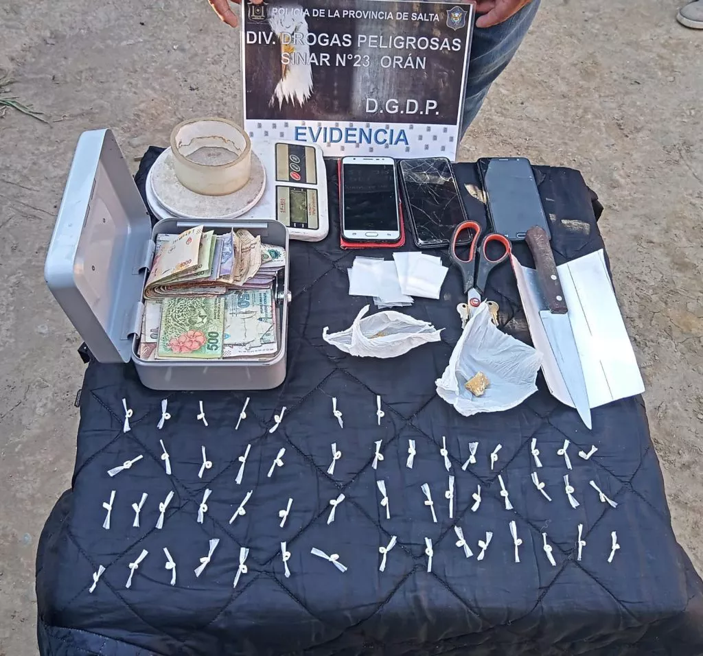 Secuestro cocaína Orán