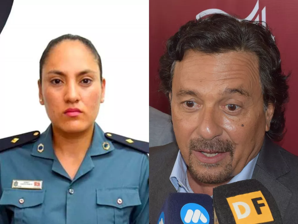 Gustavo Sáenz y Fátima Cardozo