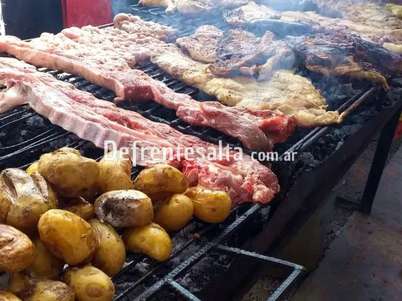 Concurso del Asado en El Carril.