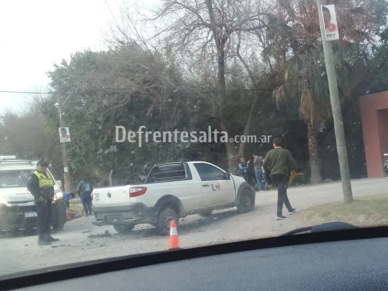 Accidente en Country Los Olmos.