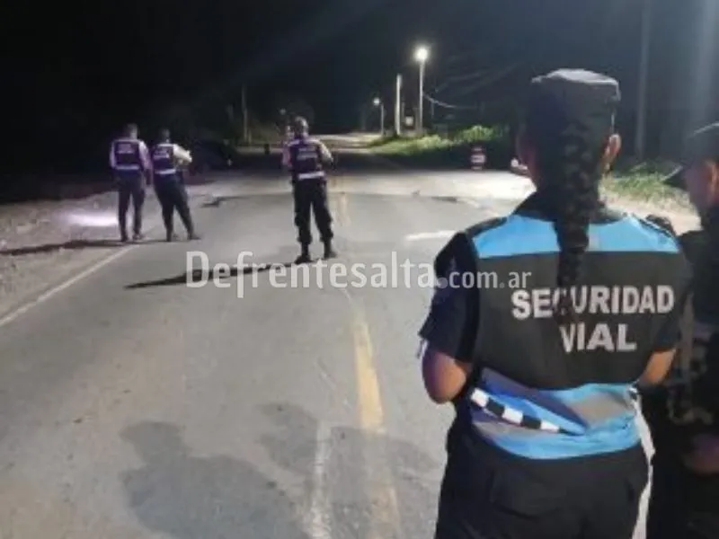 La Policía en el siniestro fatal de La Merced.