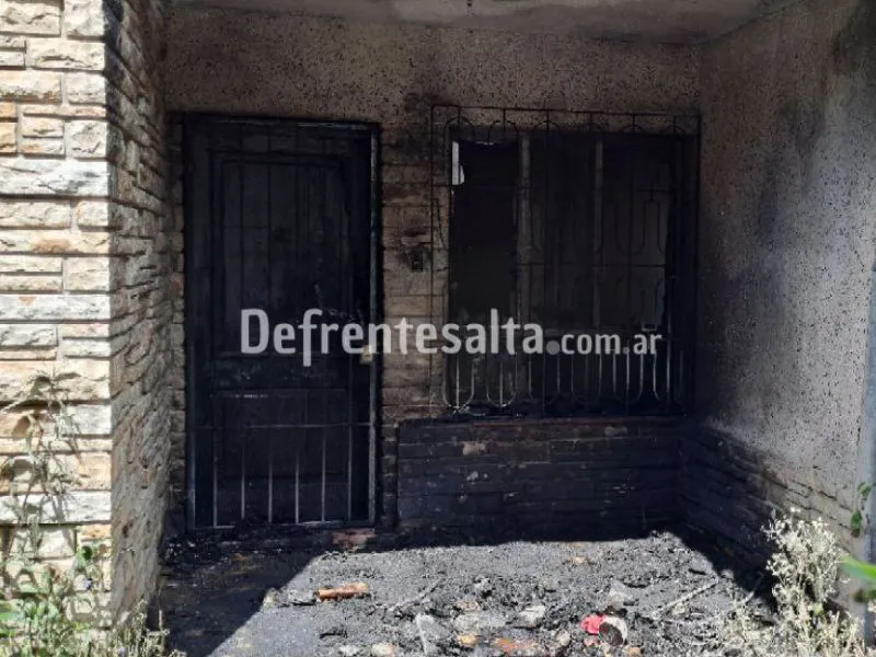 Incendio en Belgrano al 1600.