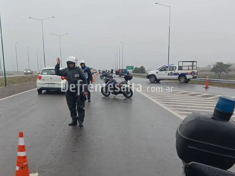 Siniestro vial en Circunvalación Oeste.