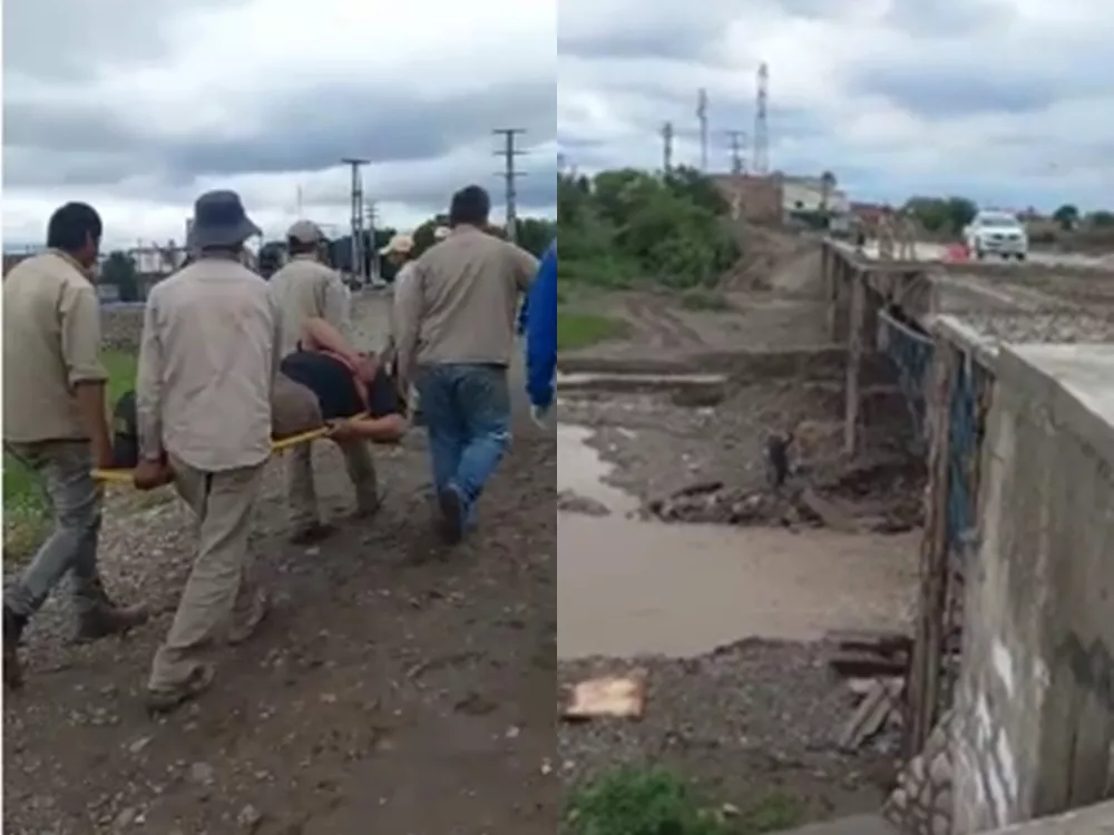 Siniestro en el nuevo puente