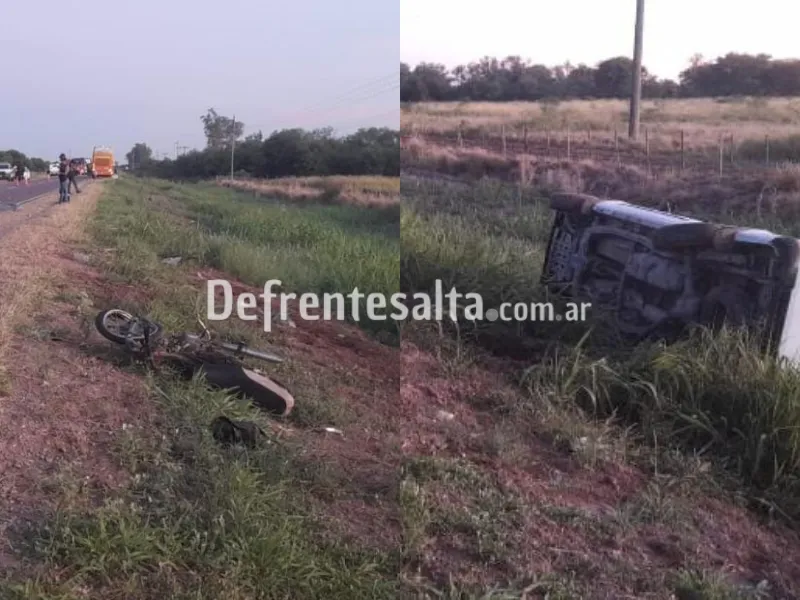 Siniestro fatal en El Quebrachal. 