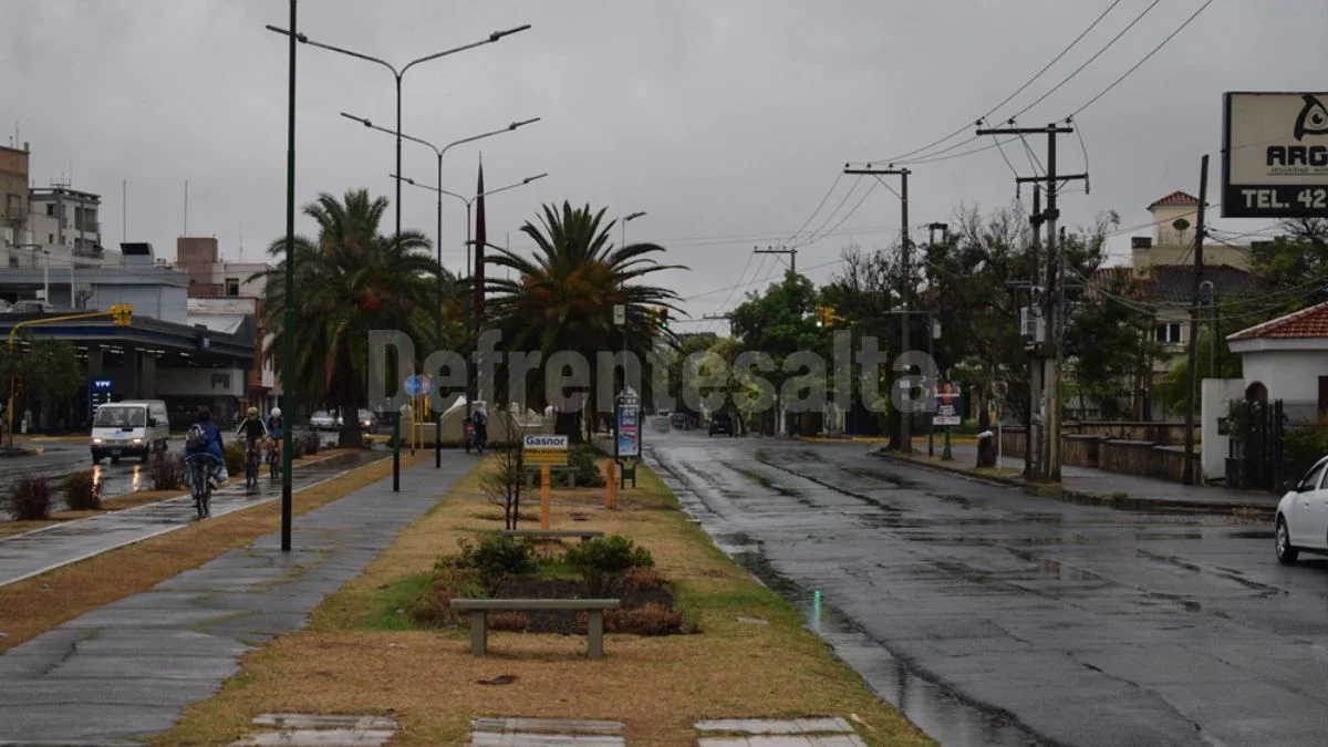 nublado y lluvias 