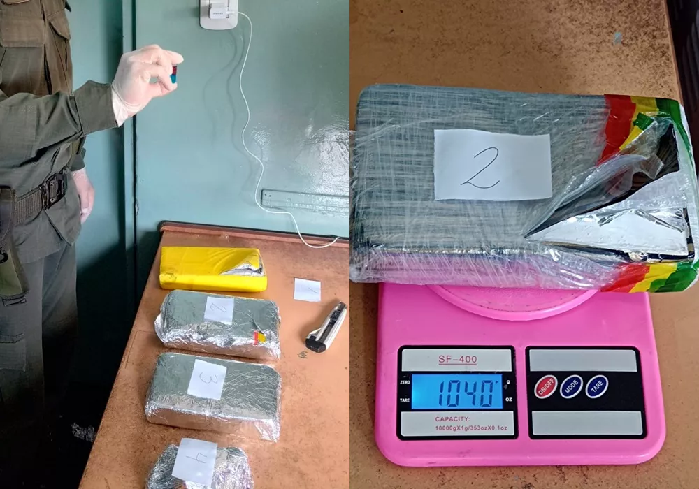 Secuestro cocaína- Mujeres