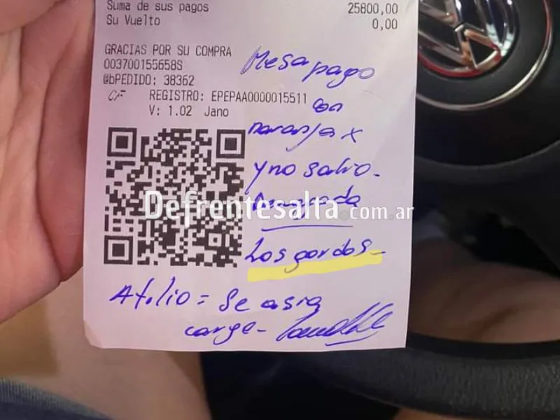 El ticket de los discriminados.