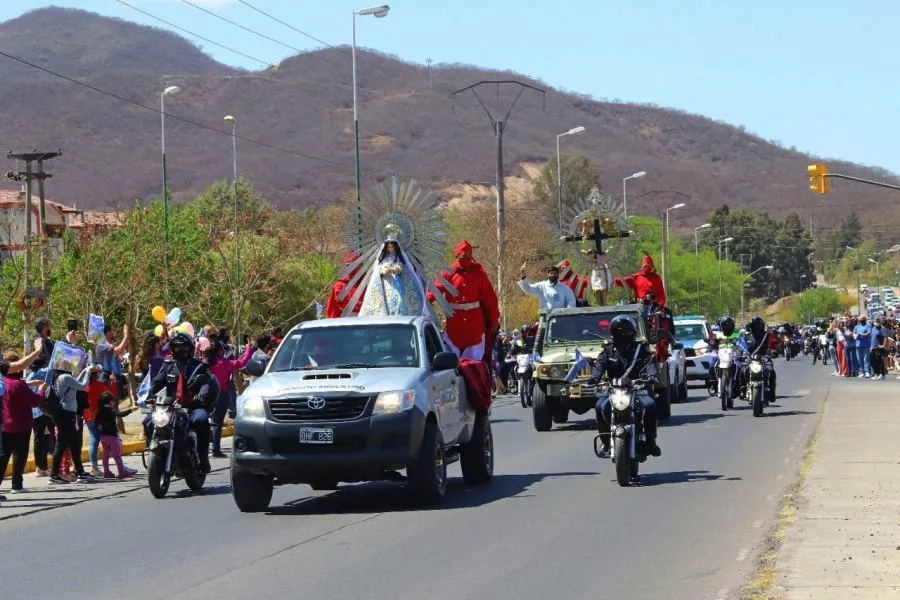 Imagenes peregrinas del Milagro