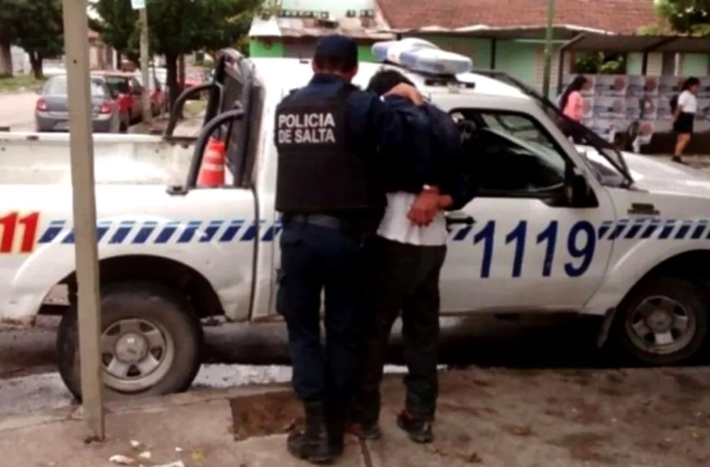 Detención en pleno centro