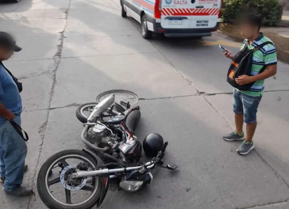 Accidente en Cerveza Salta