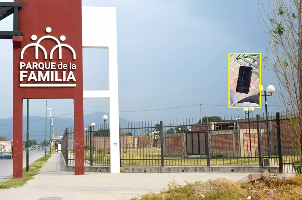 Parque de la Familia - robo celular