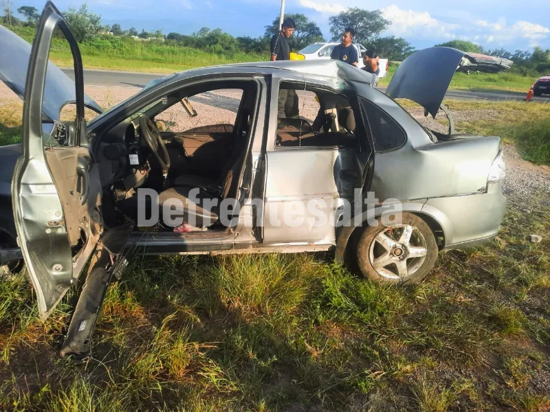 Accidente en la autopista de Circunvalación Oeste.