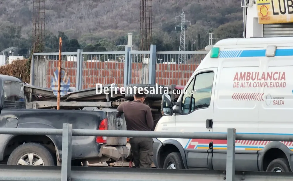 Accidente Sansone y Av. Constitución