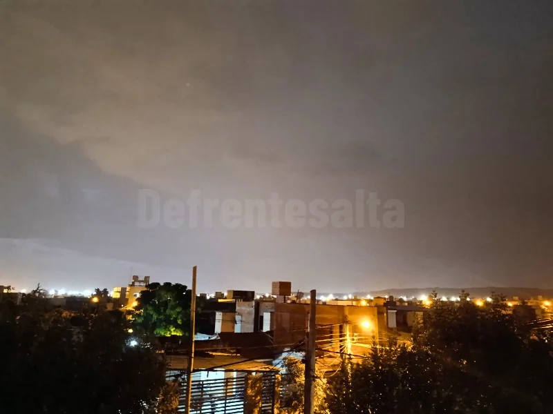 Tormentas en Salta. 