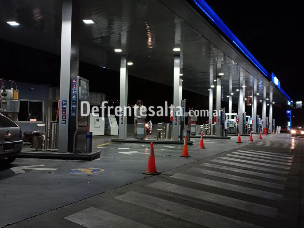 Venta de GNC suspendida en Salta.