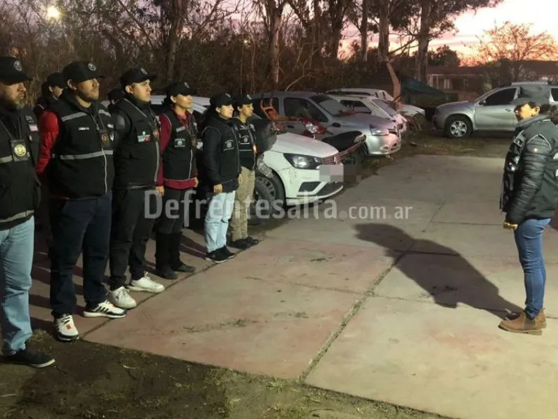 Allanamientos en barrio El Tribuno.