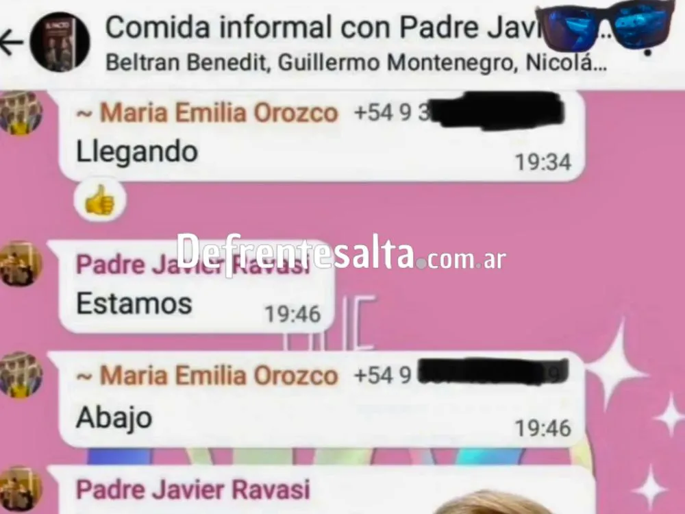 Los chats en dónde está Orozco