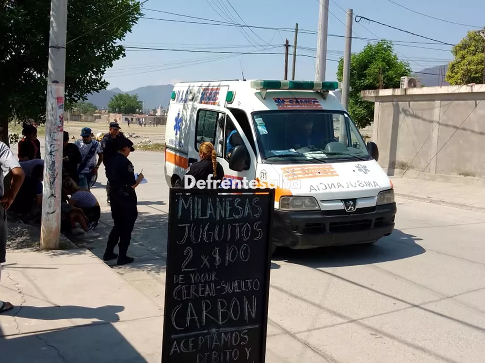 Siniestro vial en San Benito