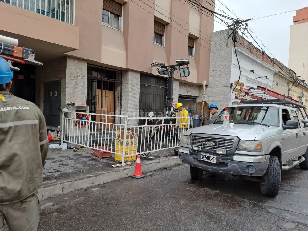 Explosión en Balcarce al 300 v