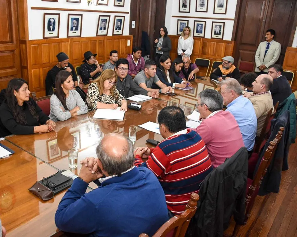 Mesa de trabajo docente 2