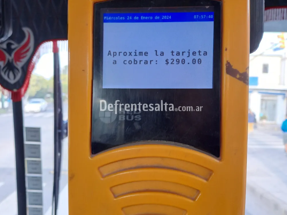 Boleto de SAETA. Sol Salas.