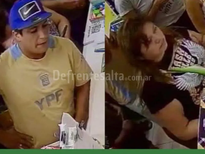 Los causantes del robo. 