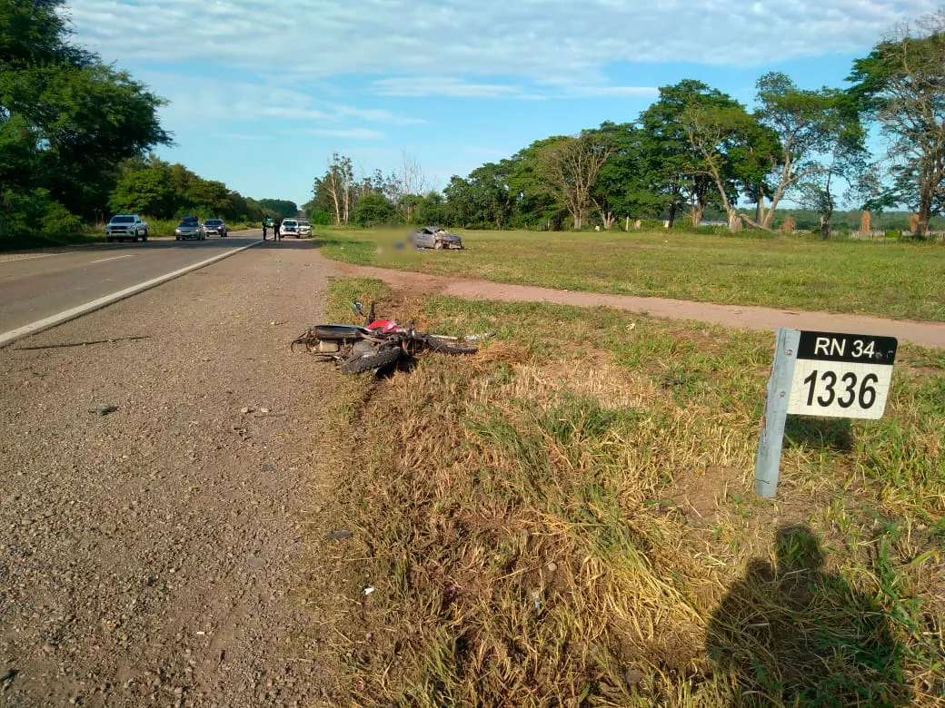Siniestro vial motociclista