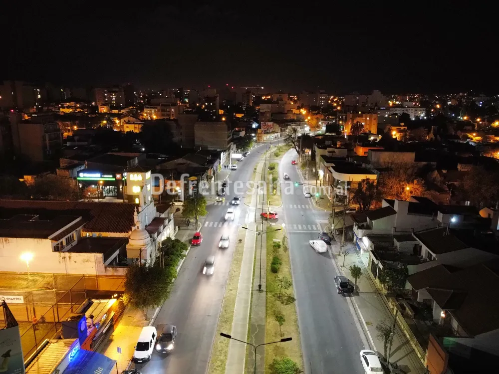Vista al norte. Avenida Bicentenario.