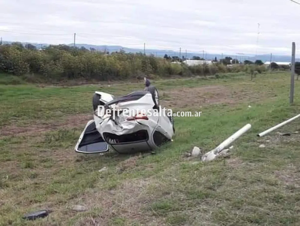 Accidente en las lajitas