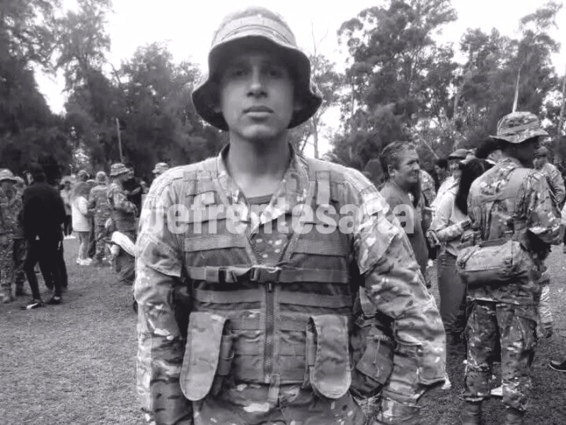 Juan Gonsales, voluntario del Ejercito fue hallado sin vida.