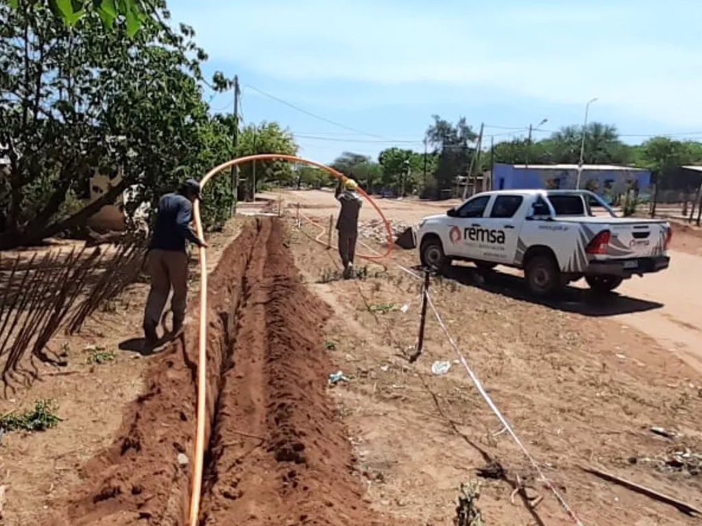 Gasoducto en Anta