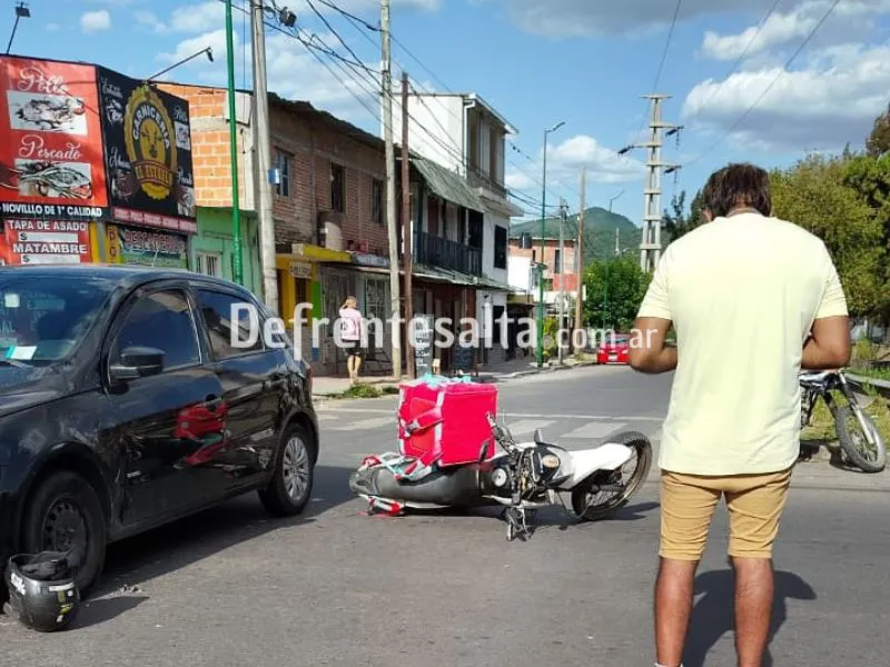 Accidente en la zona norte.