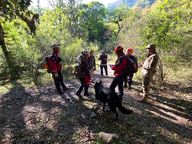 Operativo de búsqueda de Vicente Cordeyro.