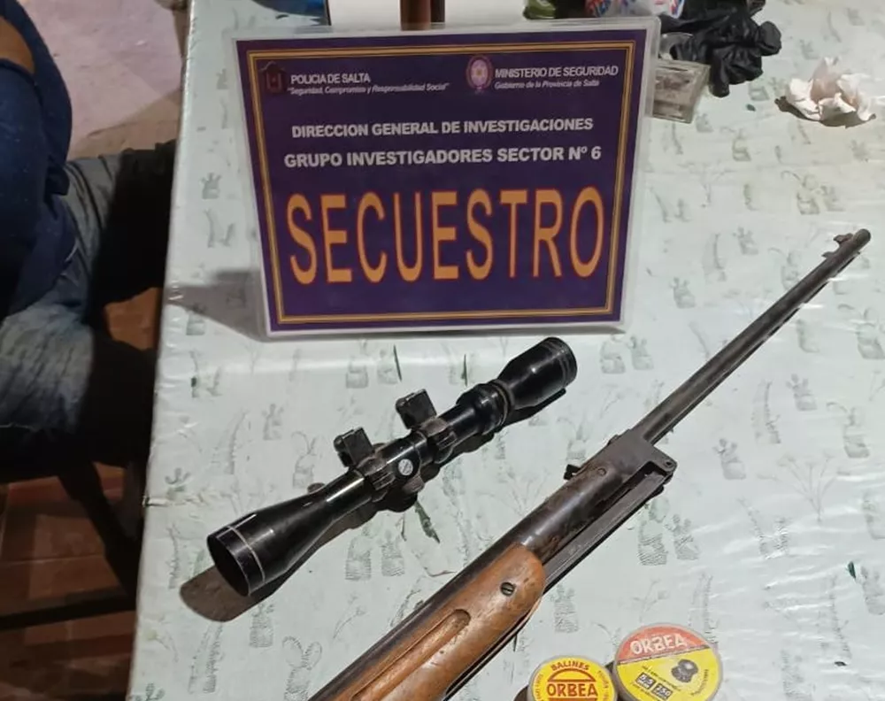 Secuetro de arma de fuego