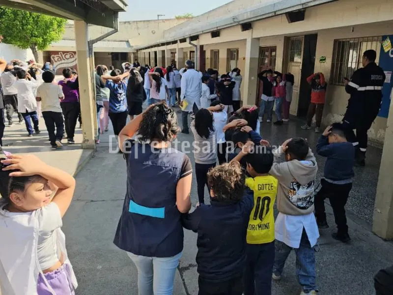 Cortes de tránsito por simulacro en Salta.