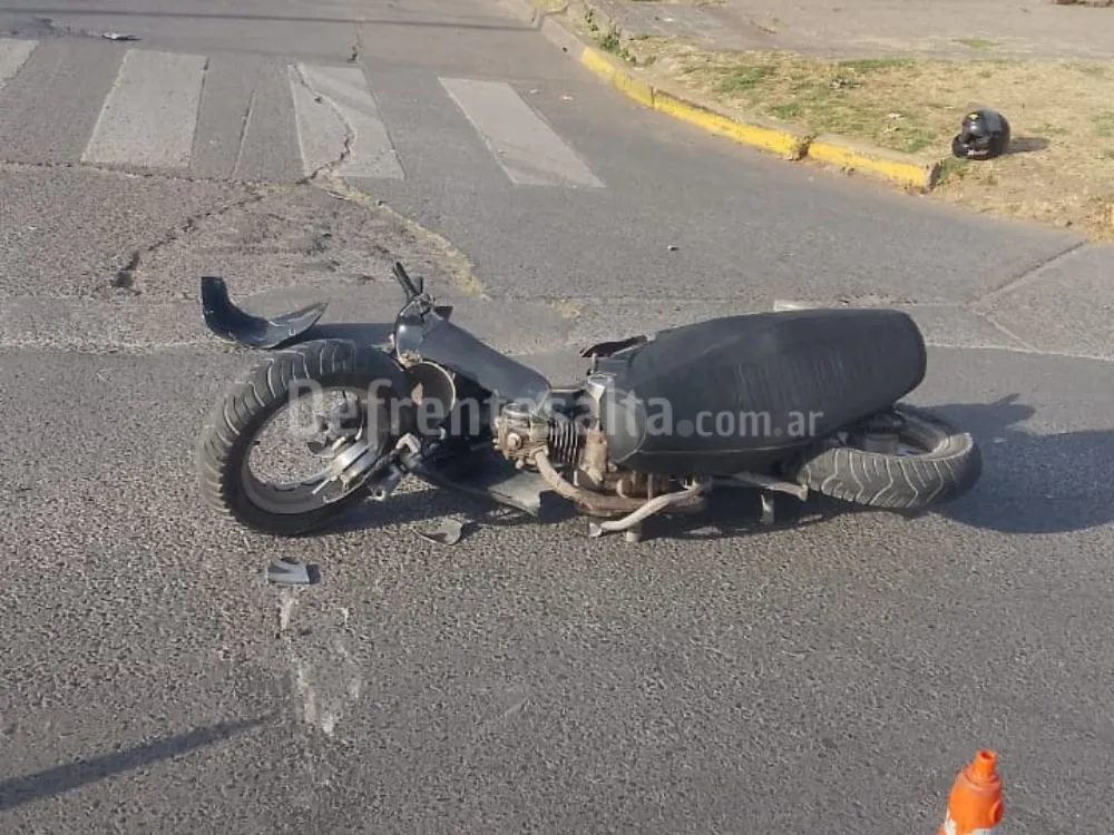 Accidente en Belgrano al 2200. 