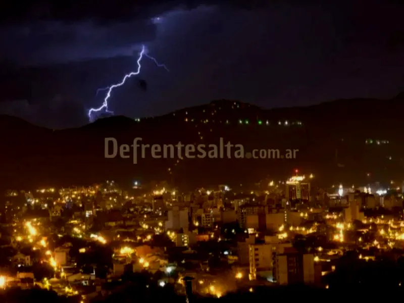 Tormentas en Salta