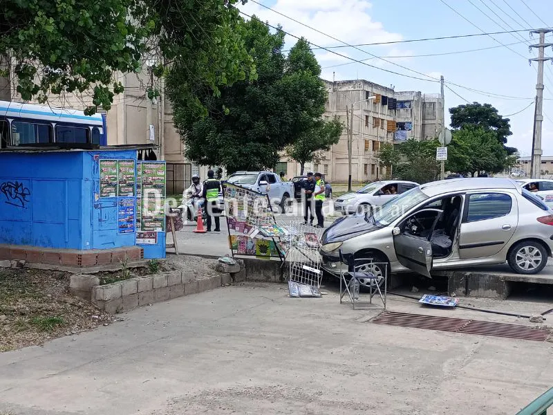 Accidente en zona sur.