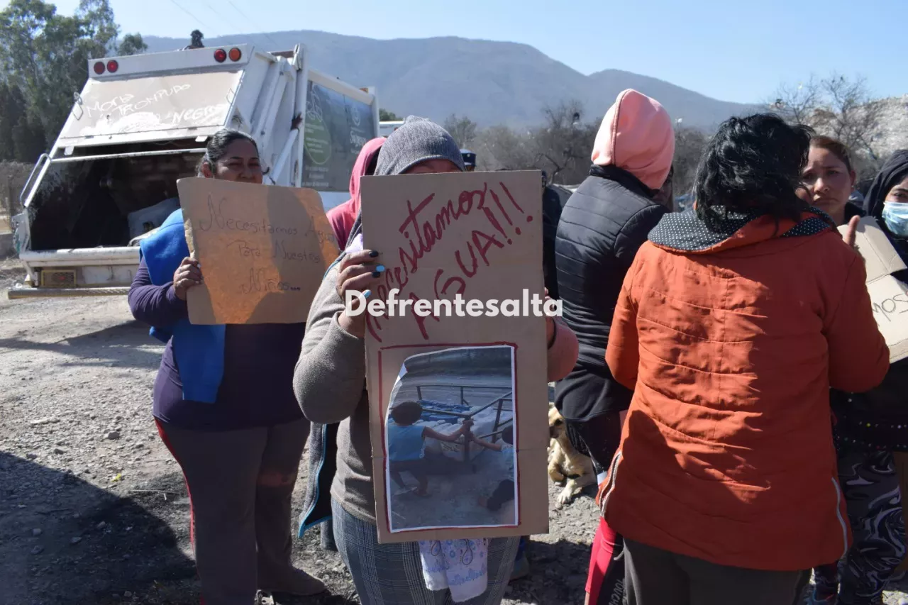 Protesta vertedero San Javier
