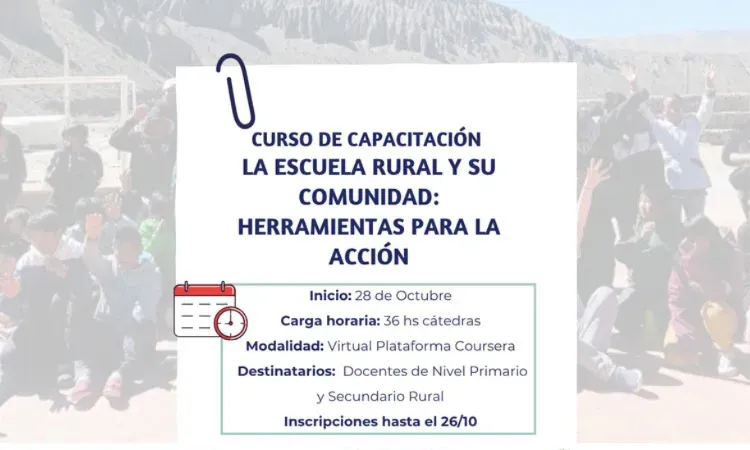 Capacitación docente.