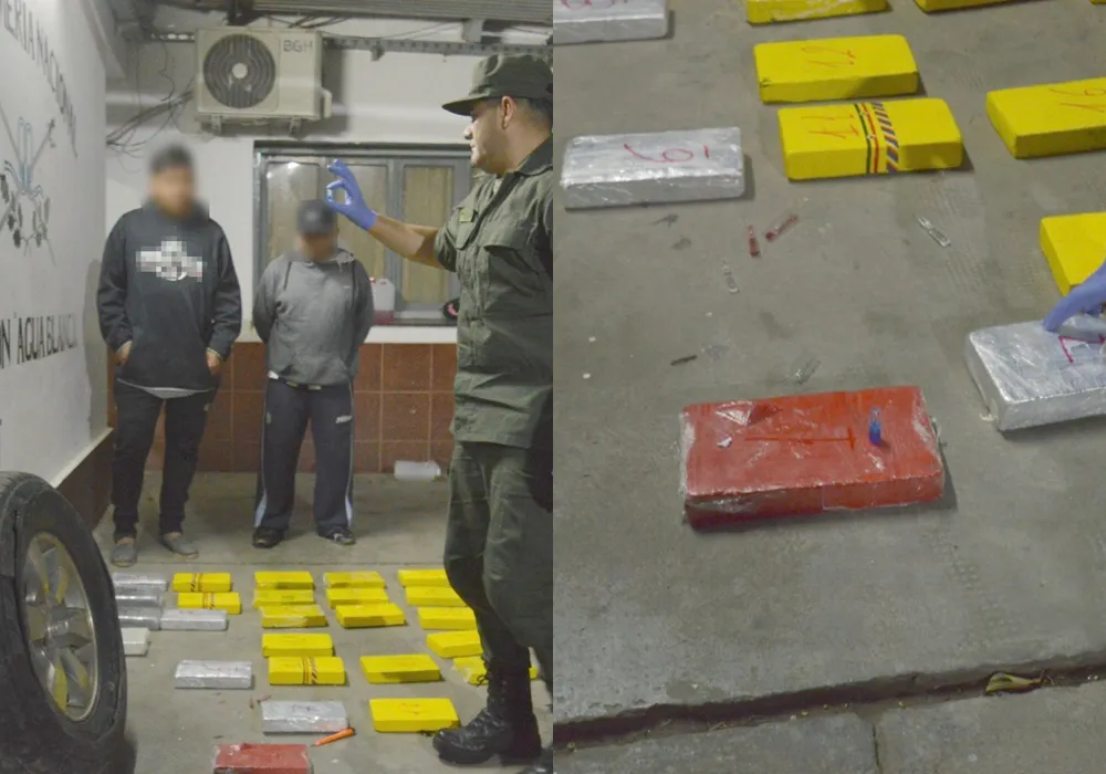 Cocaína secuestro
